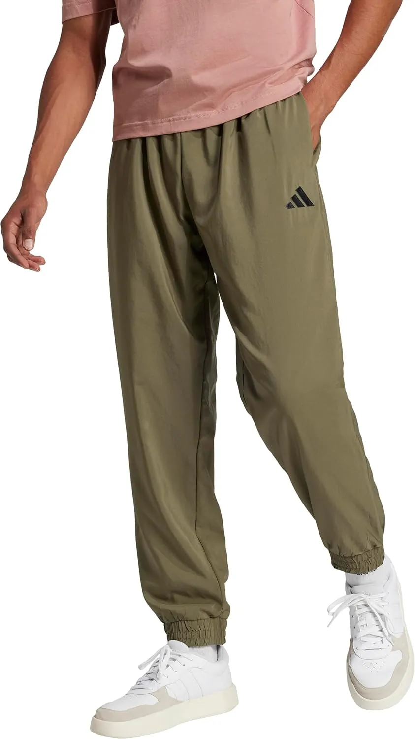 adidas Men's Essentials Small Logo Elasticated Stanford Pants