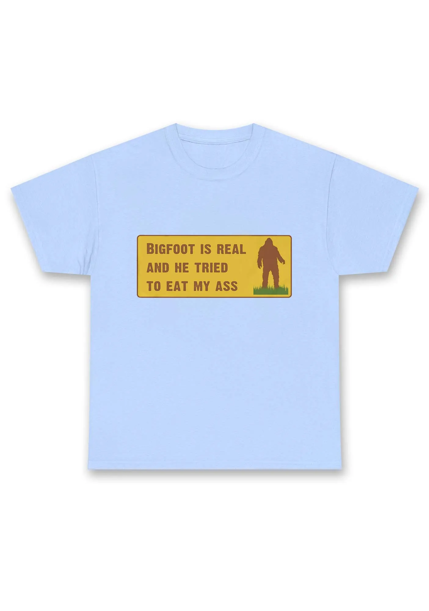 Bigfoot Is Real Chunky Shirt