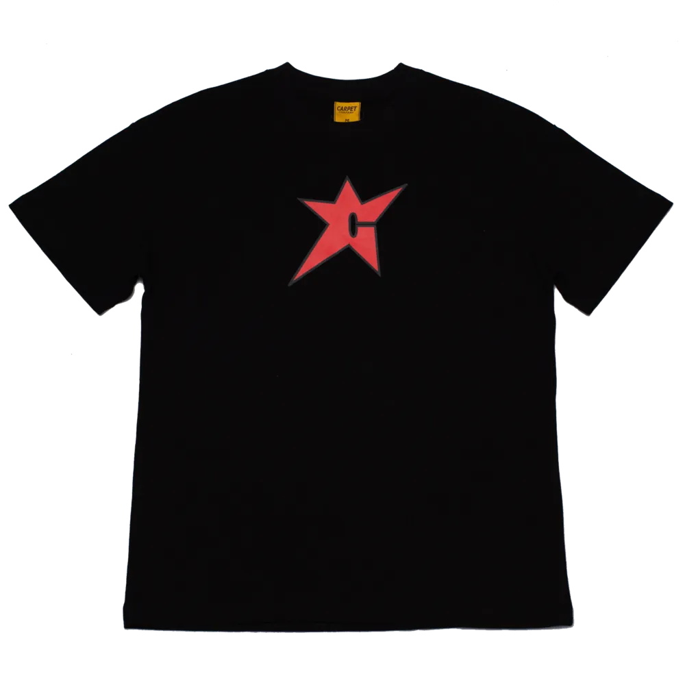 Carpet C-Star S/S Tee Black