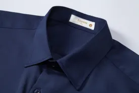 Men's Dress Shirts Formal Slim Fit Stretch Long Sleeve Button Down Shirt for Men Wrinkle Free Collar Business Shirts